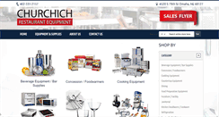Desktop Screenshot of churchichrestaurantequipment.com